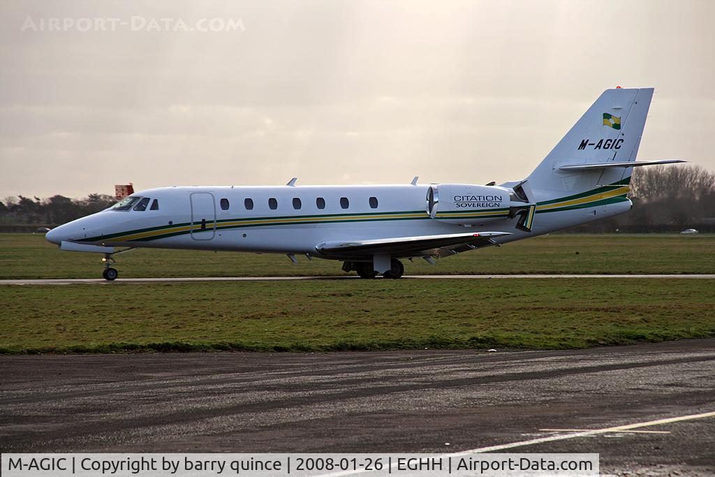 M-AGIC, 2007 Cessna 680 Citation Sovereign C/N 680-0138, CITATION SOVERIGN