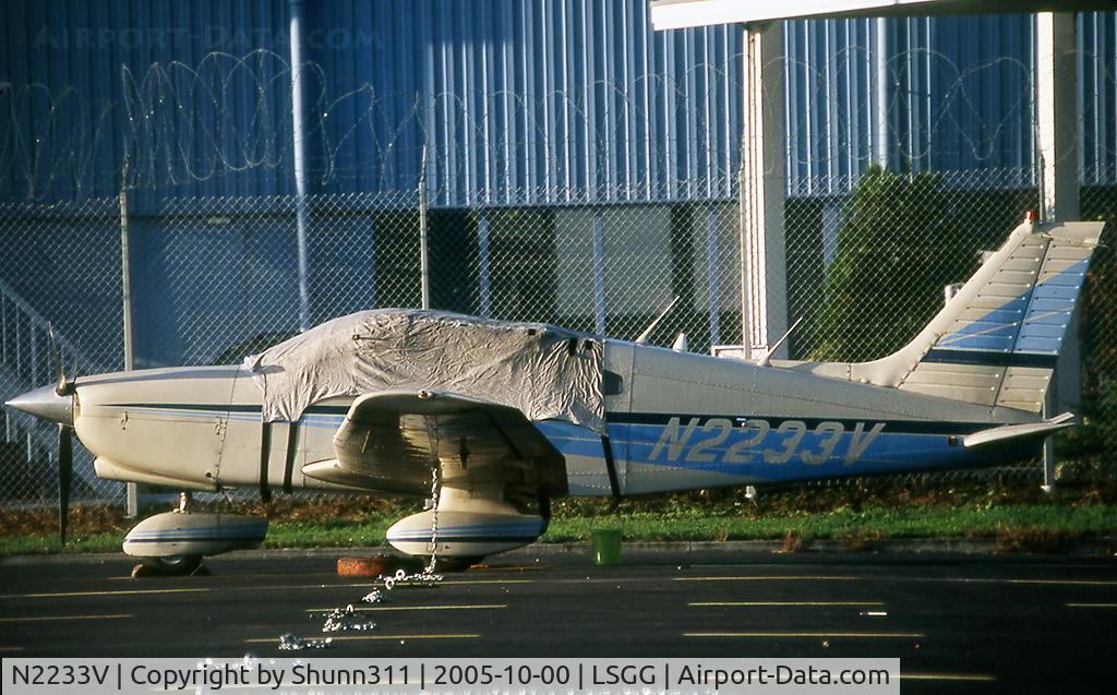 N2233V, 1979 Piper PA-28-236 Dakota C/N 28-7911132, Parked at the General Aviation apron