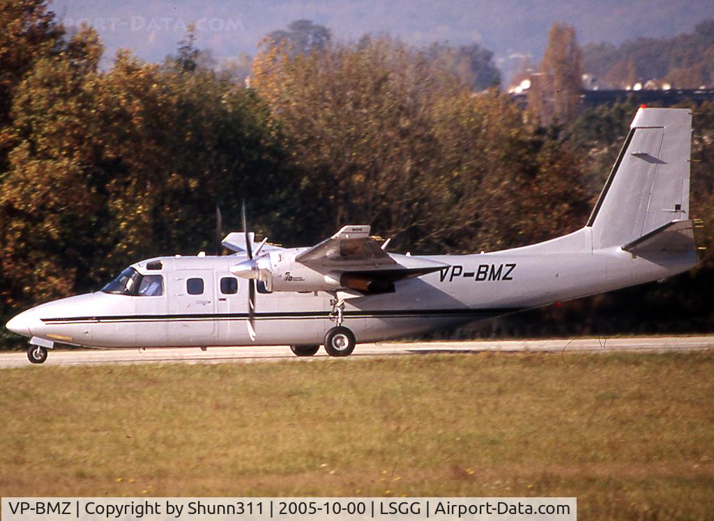 VP-BMZ, 1984 Gulfstream Aerospace 690D Commander C/N 15033, Take off rwy 23