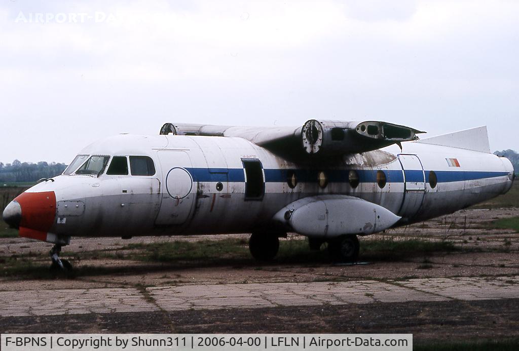 F-BPNS, Nord 262A-32 C/N 30, Stored here since long long time