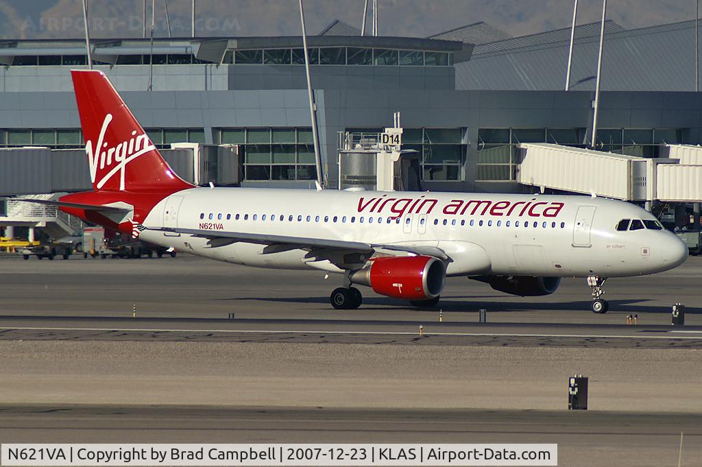N621VA, 2005 Airbus A320-214 C/N 2616, Virgin America - 'Air Colbert' / 2006 Airbus A320-214