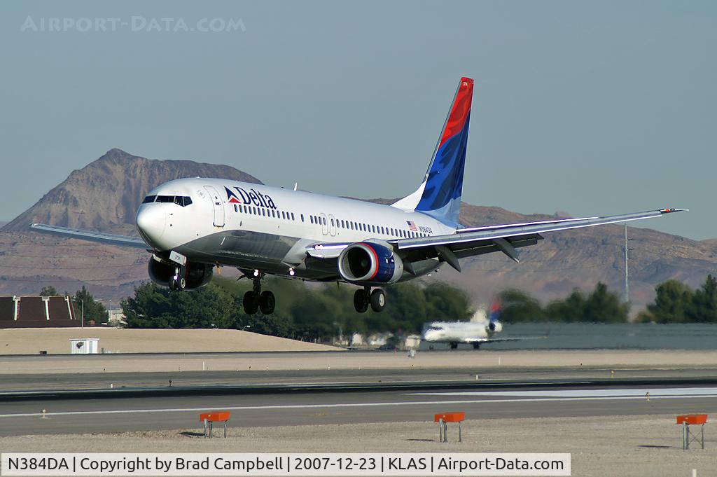 N384DA, 1999 Boeing 737-832 C/N 30347, Delta Airlines / 1999 Boeing 737-832