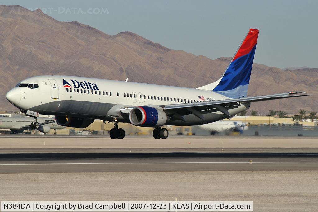 N384DA, 1999 Boeing 737-832 C/N 30347, Delta Airlines / 1999 Boeing 737-832