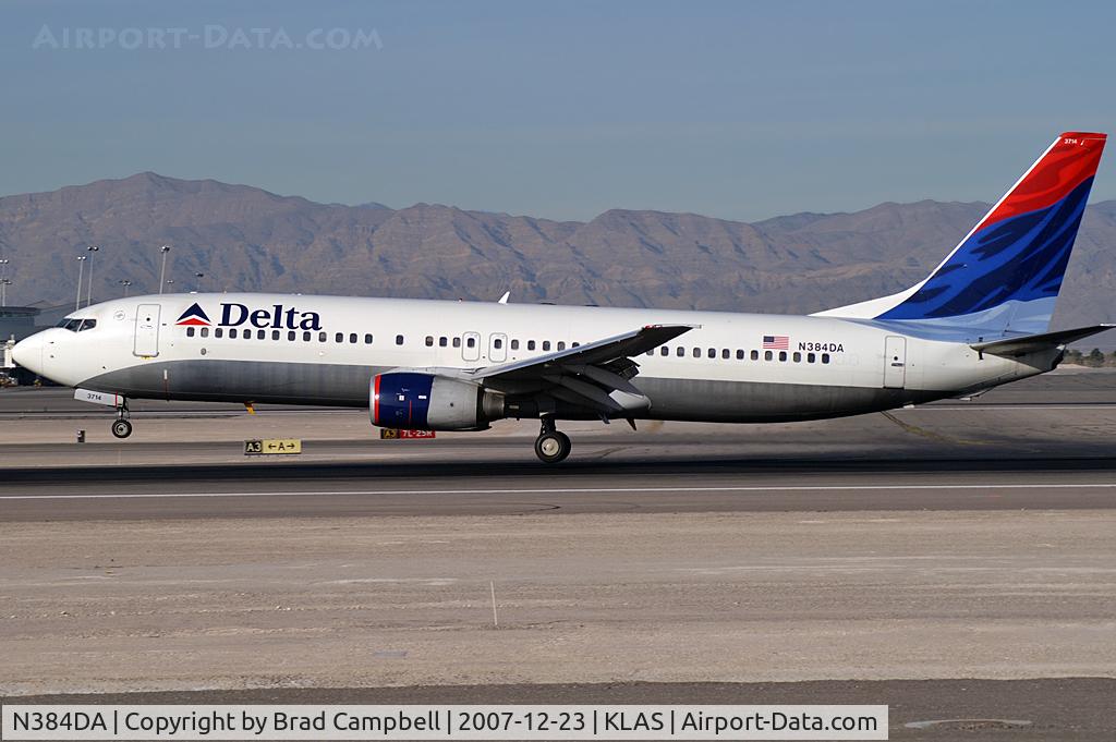 N384DA, 1999 Boeing 737-832 C/N 30347, Delta Airlines / 1999 Boeing 737-832