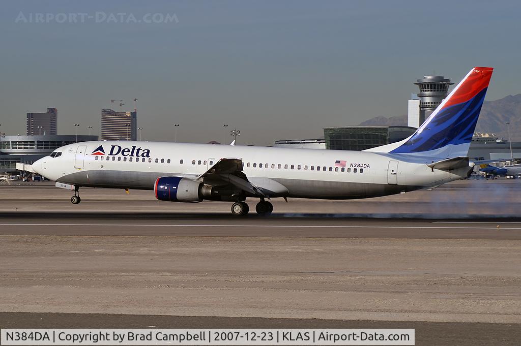 N384DA, 1999 Boeing 737-832 C/N 30347, Delta Airlines / 1999 Boeing 737-832