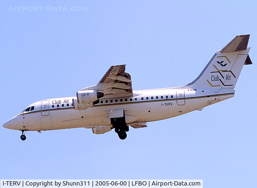 I-TERV, 1983 British Aerospace BAe.146-200 C/N E2014, Landing rwy 32L