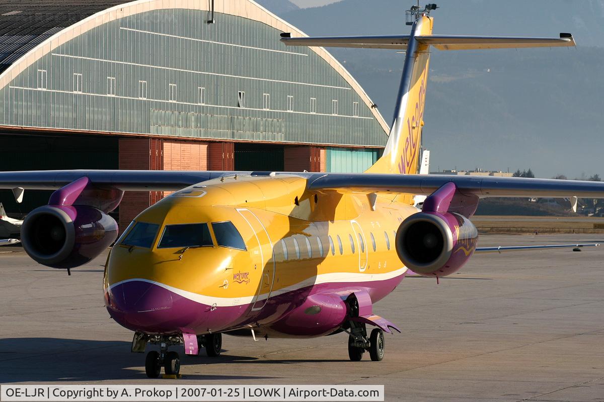 OE-LJR, 2001 Dornier 328-310 C/N 3213, Business flight to KLU