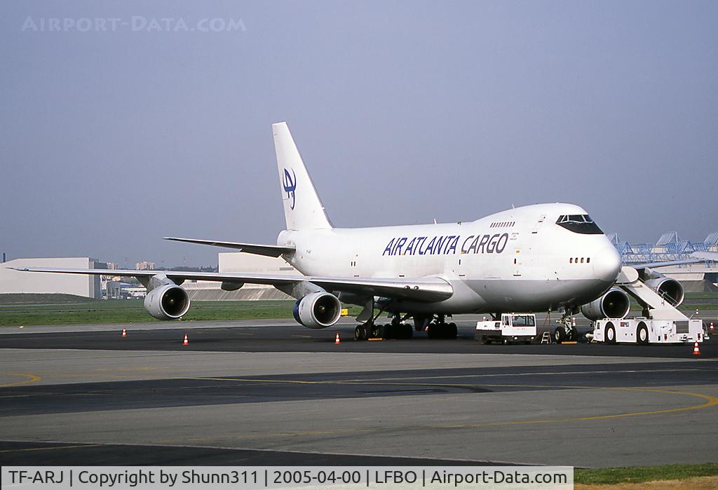 TF-ARJ, 1987 Boeing 747-236SF C/N 23735, Waiting a new Cargo flight...