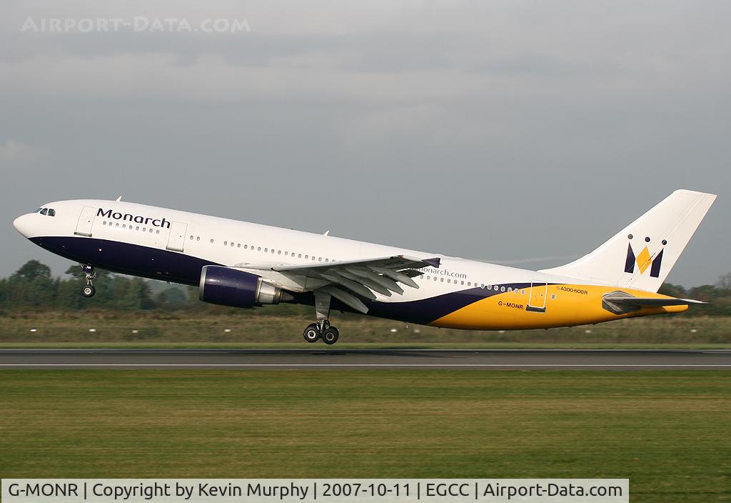 G-MONR, 1989 Airbus A300B4-605R C/N 540, MONARCH 300