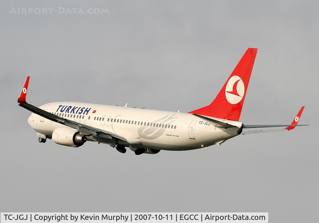 TC-JGJ, 2006 Boeing 737-8F2 C/N 34408, TURKISH 737