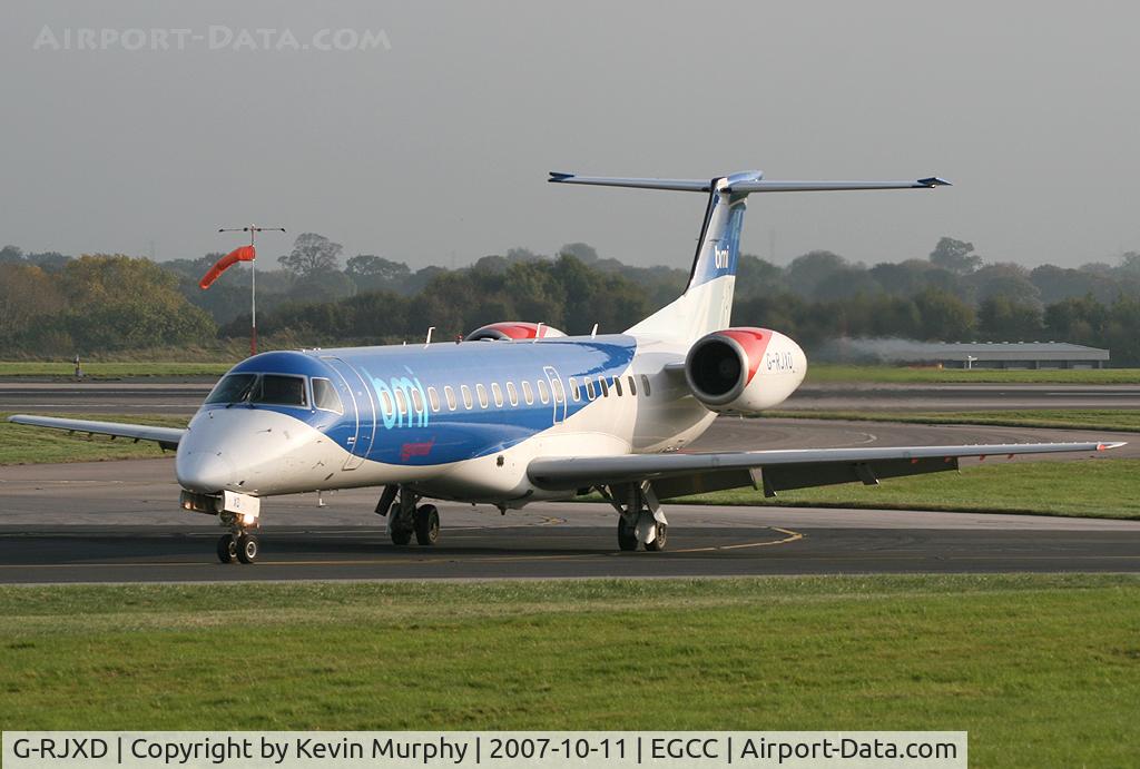 G-RJXD, 2000 Embraer EMB-145EP (ERJ-145EP) C/N 145207, BMI COMMUTER