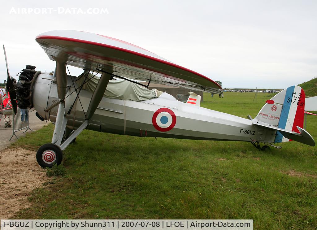 F-BGUZ, 1946 Morane-Saulnier MS.317 C/N 306, Displayed during LFOE Airshow 2007