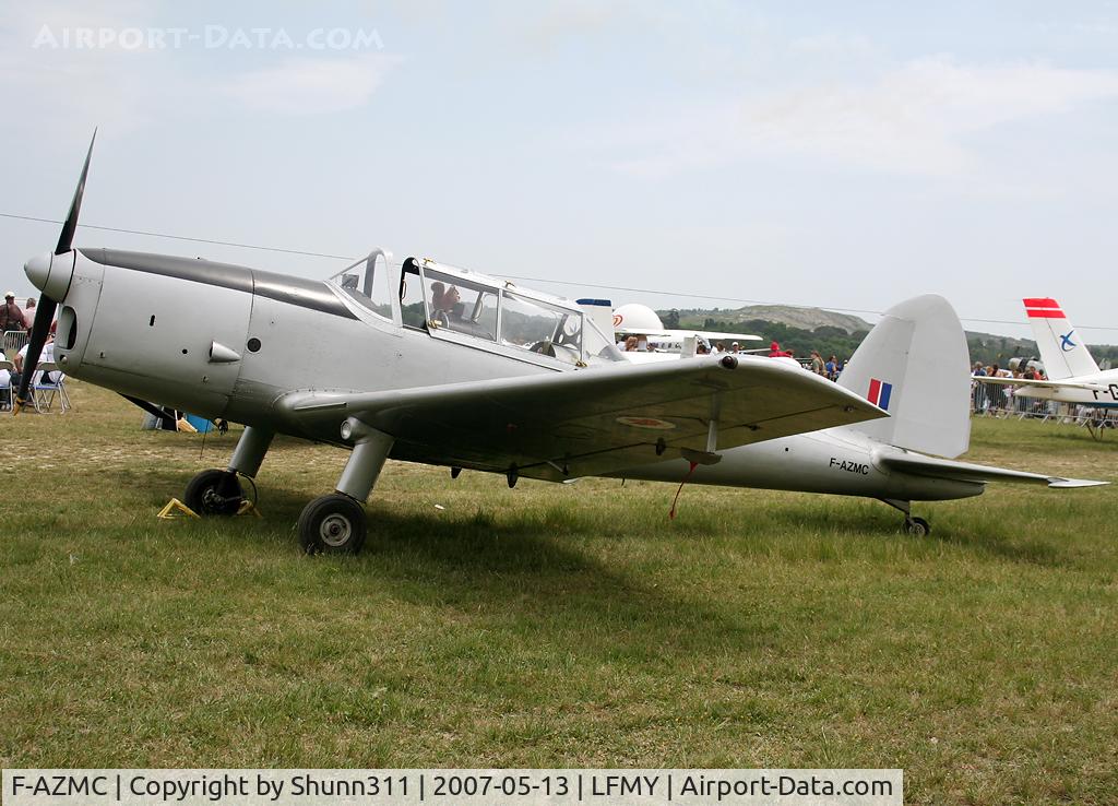 F-AZMC, 1955 OGMA DHC-1 Chipmunk T.20 C/N OGMA-11, Displayed during LFMY Airshow 2007