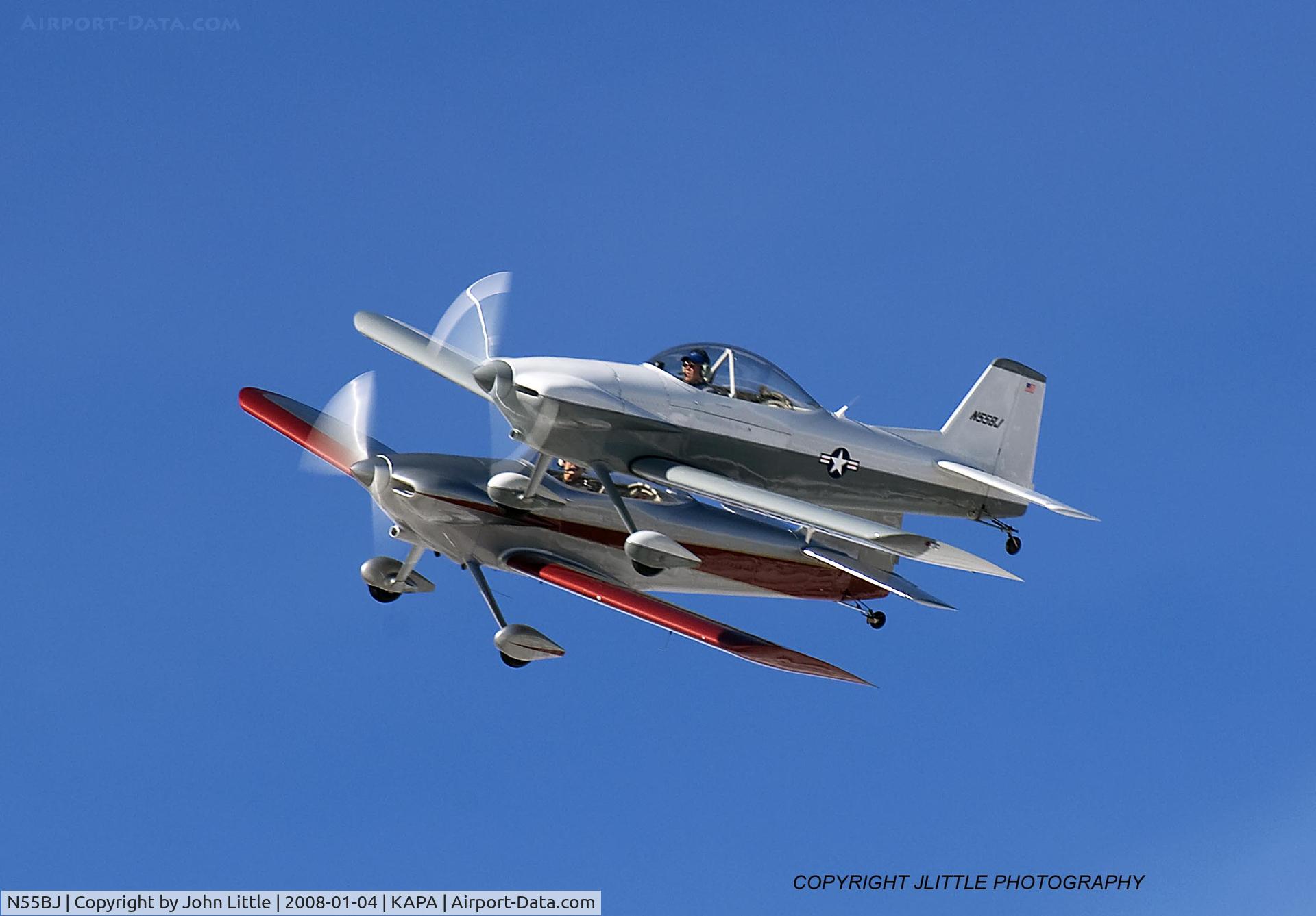 N55BJ, 1985 Vans RV-4 C/N 706, Low approach, fly-by 17L