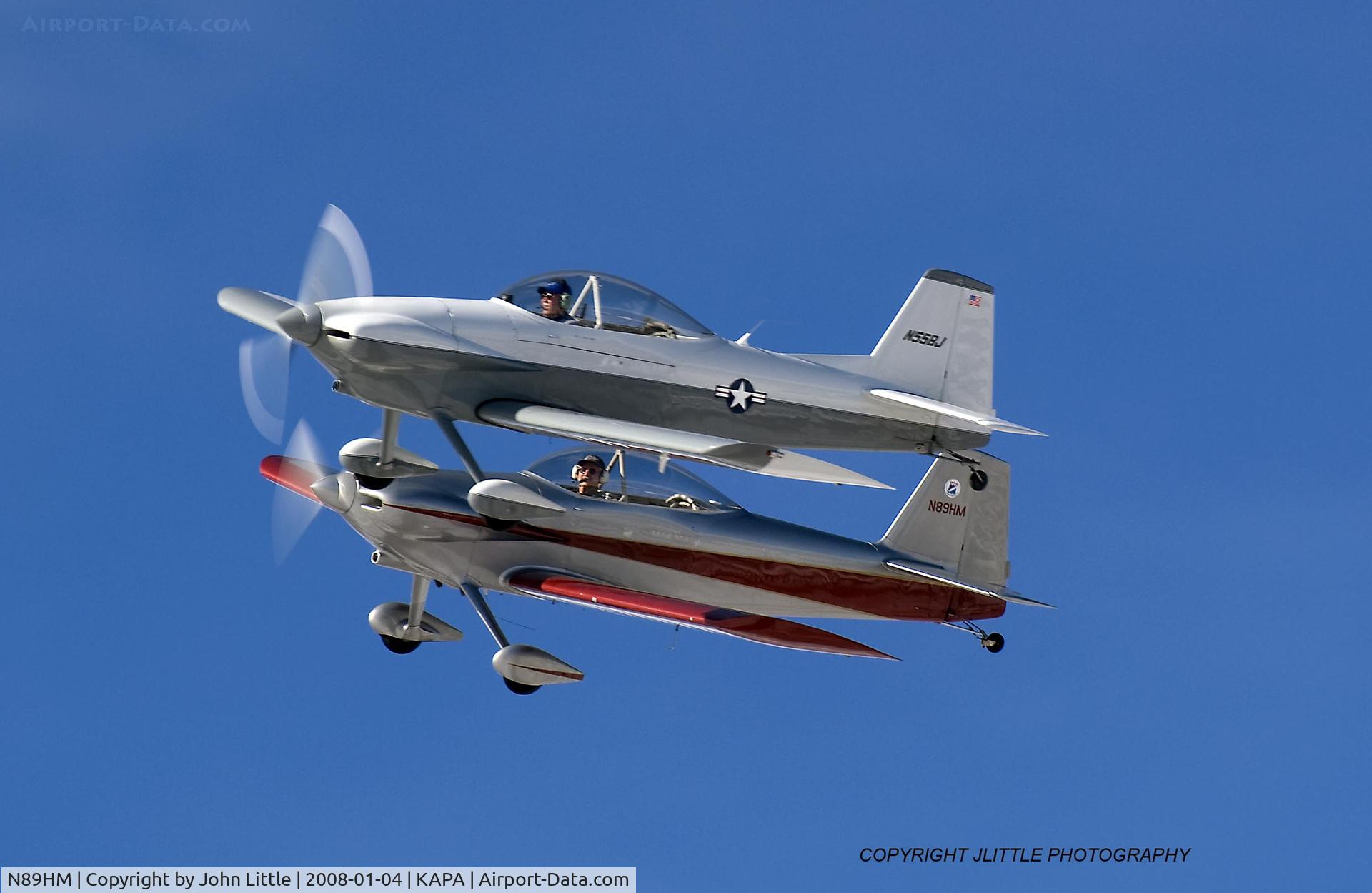 N89HM, Vans RV-4 C/N 1, Low Formation fly-by 17L