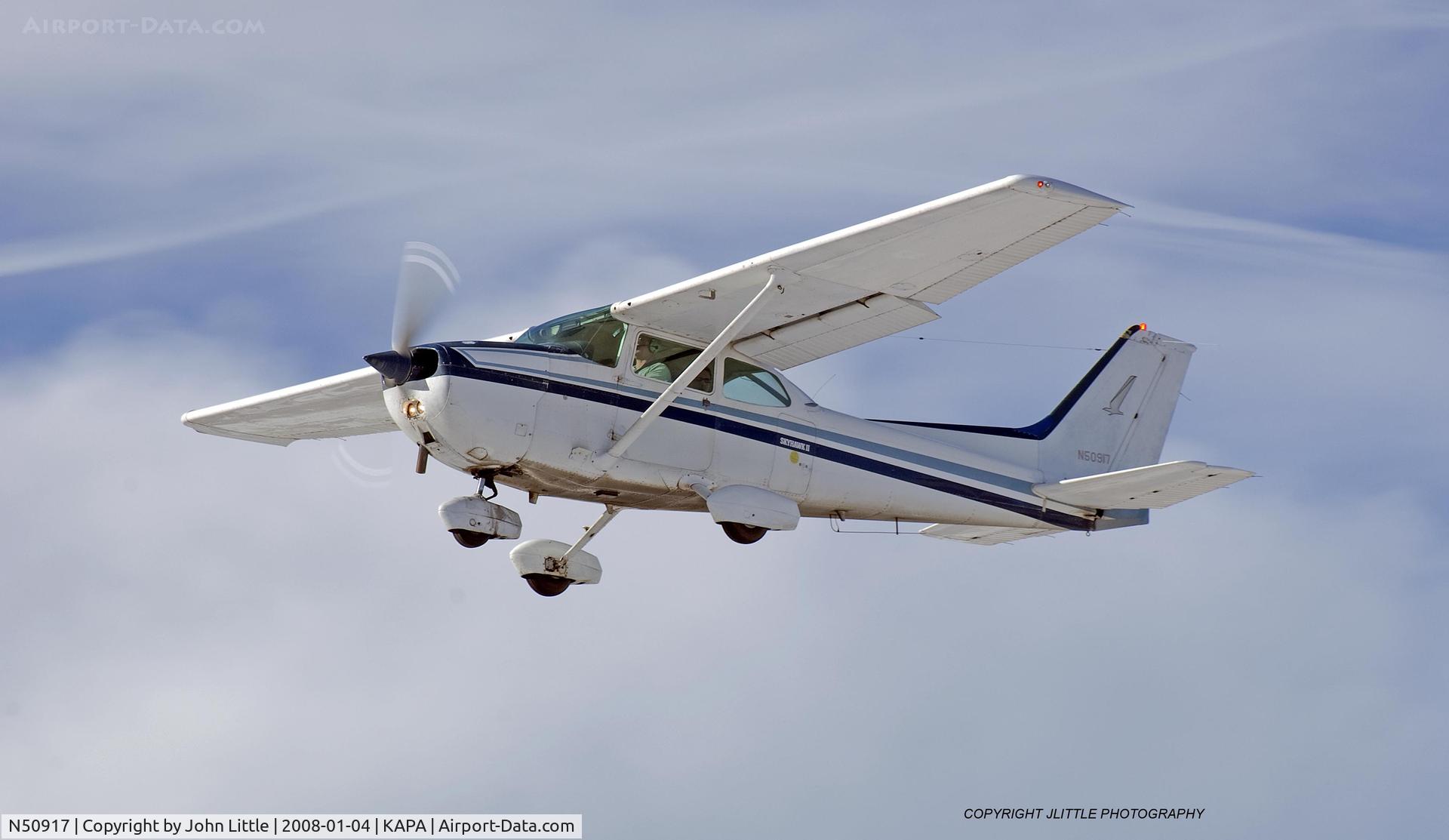 N50917, 1980 Cessna 172P C/N 17274233, Approach to 17L