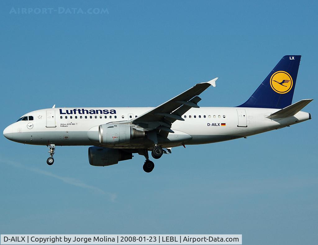 D-AILX, 1998 Airbus A319-114 C/N 860, 