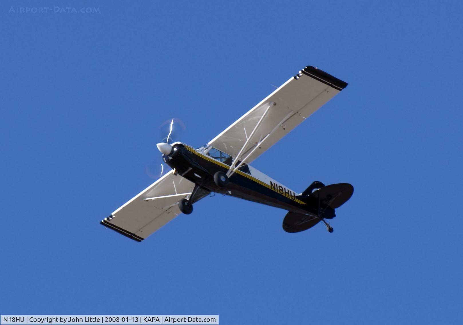 N18HU, 2008 Aviat A-1C Husky C/N 3004, Coming back around