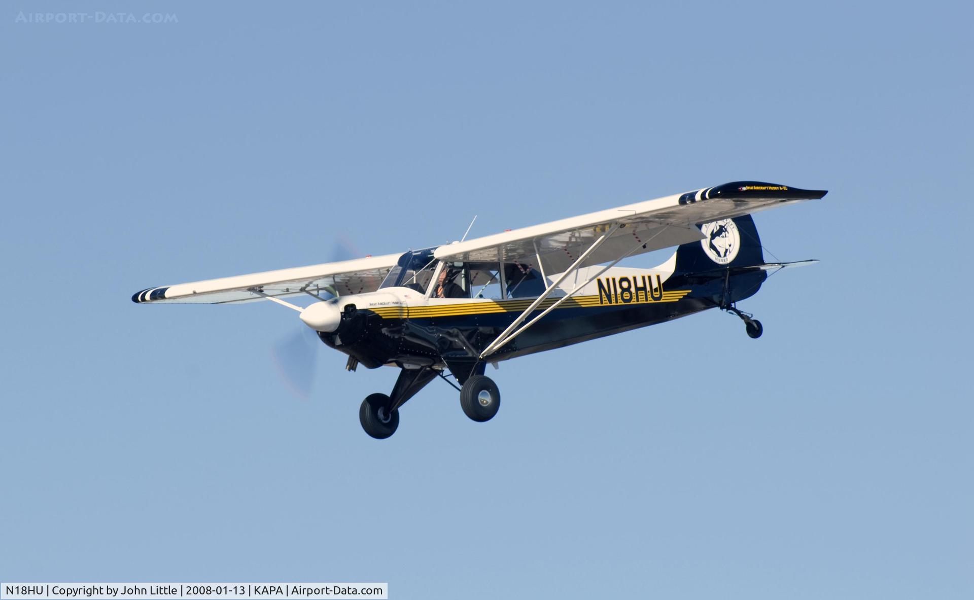 N18HU, 2008 Aviat A-1C Husky C/N 3004, Congratulations on the new Husky Dan !