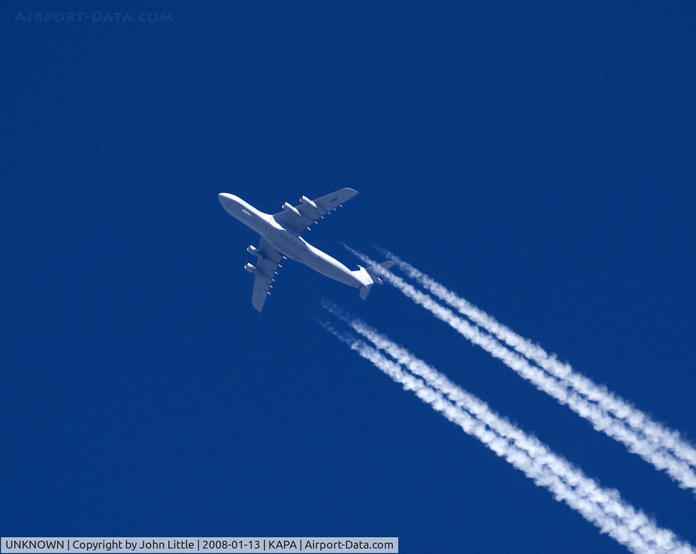 UNKNOWN, , C-5B OVerflight, a little bit closer and clearer