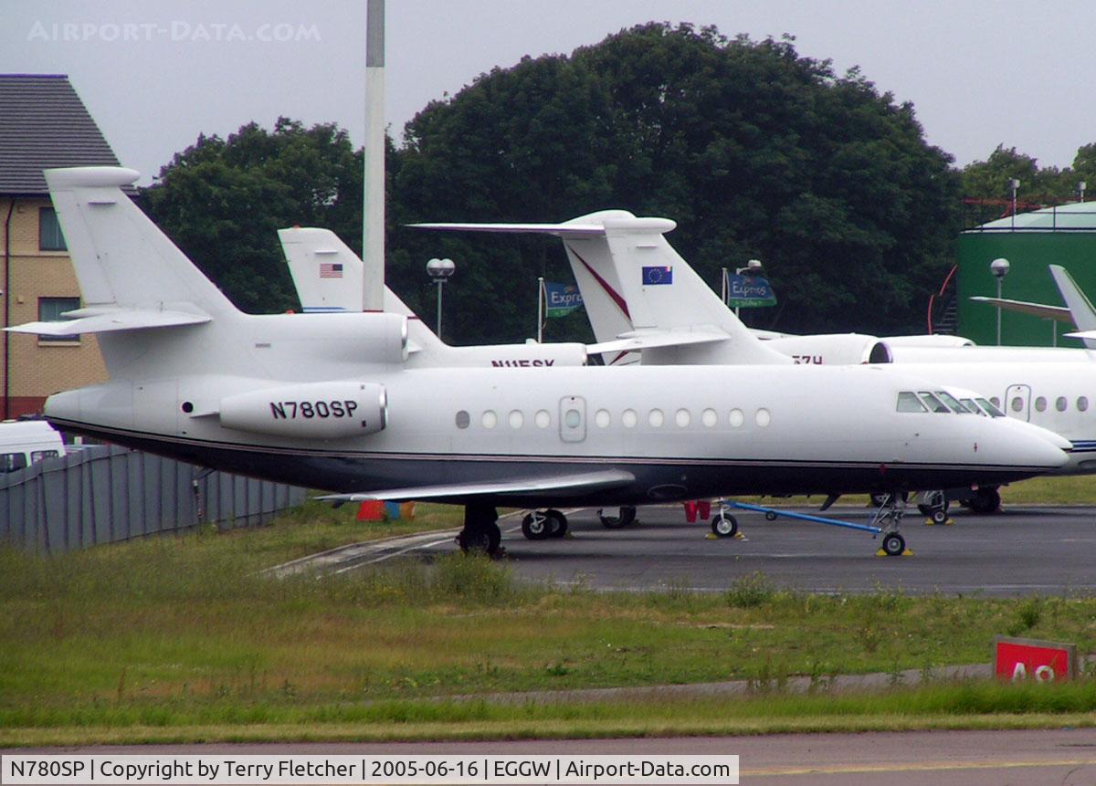 N780SP, 1991 Dassault Falcon 900 C/N 93, Falcon 900  at Luton in 2005