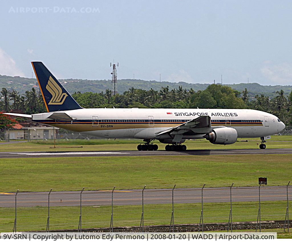 9V-SRN, 2003 Boeing 777-212/ER C/N 32318, Ready depart for SIN