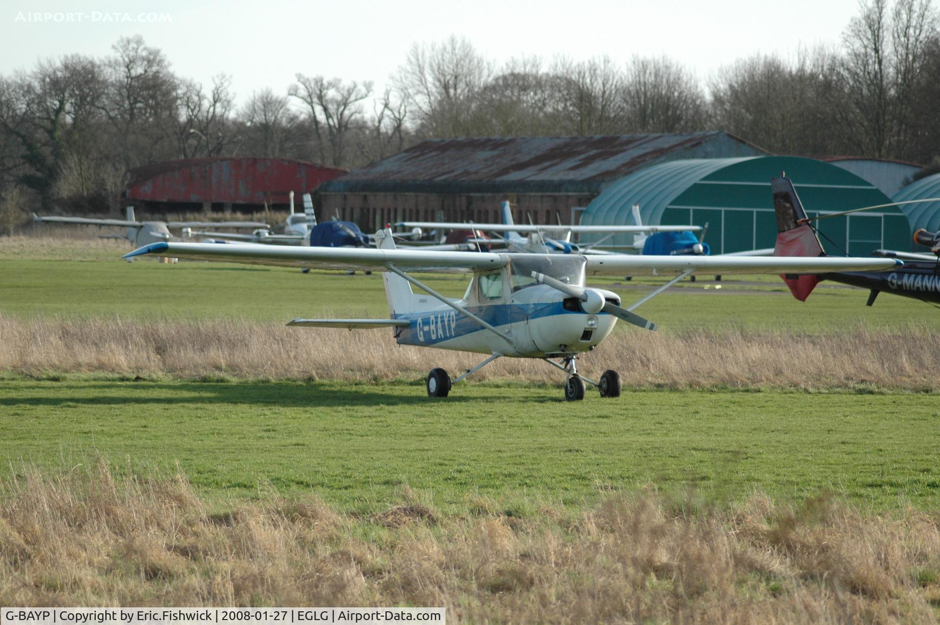 G-BAYP, 1973 Cessna 150L C/N 150-74017, 3. G-BAYP At Panshanger Airfield