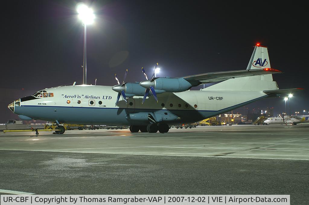 UR-CBF, Antonov An-12A C/N 2340507, Aerovis Antonov 12