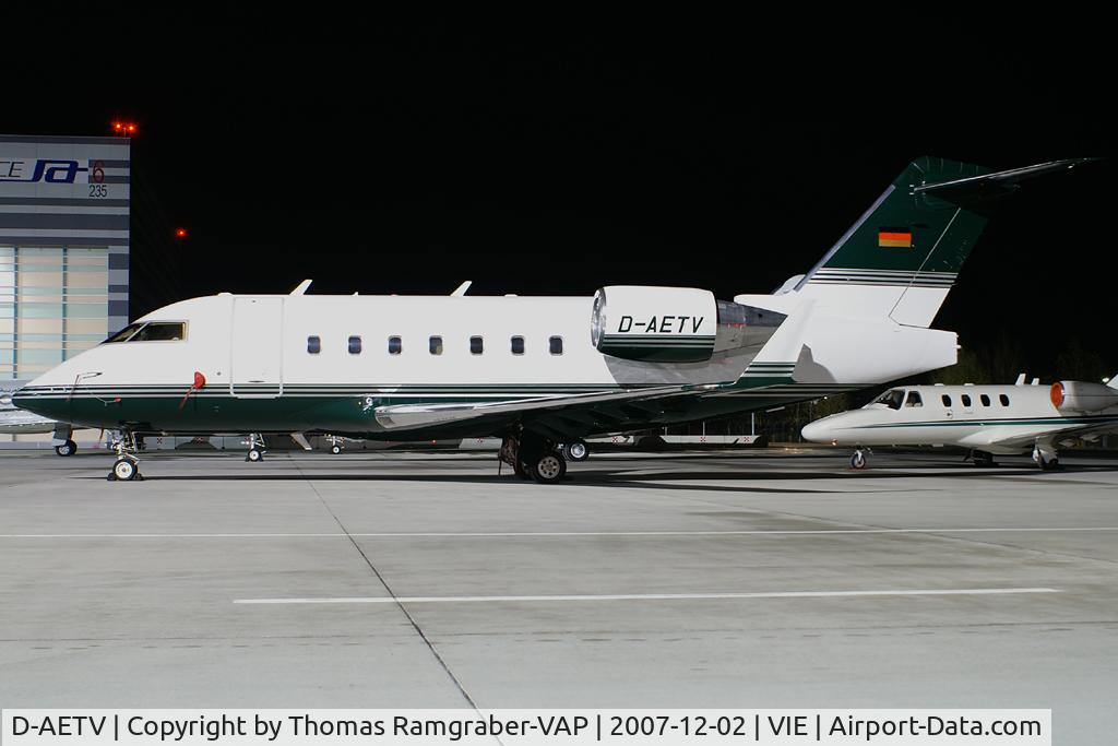 D-AETV, 1999 Bombardier Challenger 604 (CL-600-2B16) C/N 5417, Air Independence Canadair CL600 Challenger
