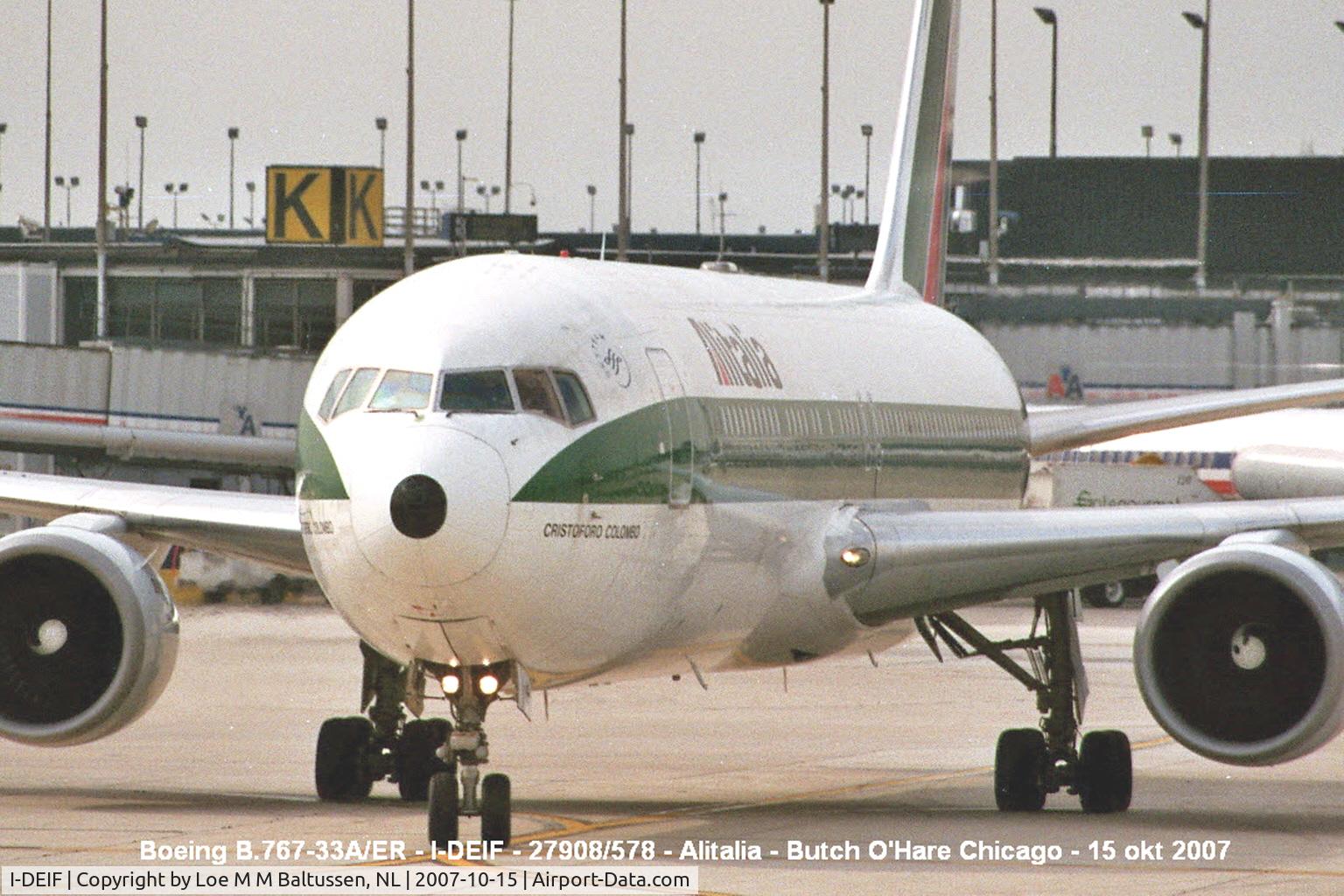 I-DEIF, 1995 Boeing 767-33A C/N 27908, 