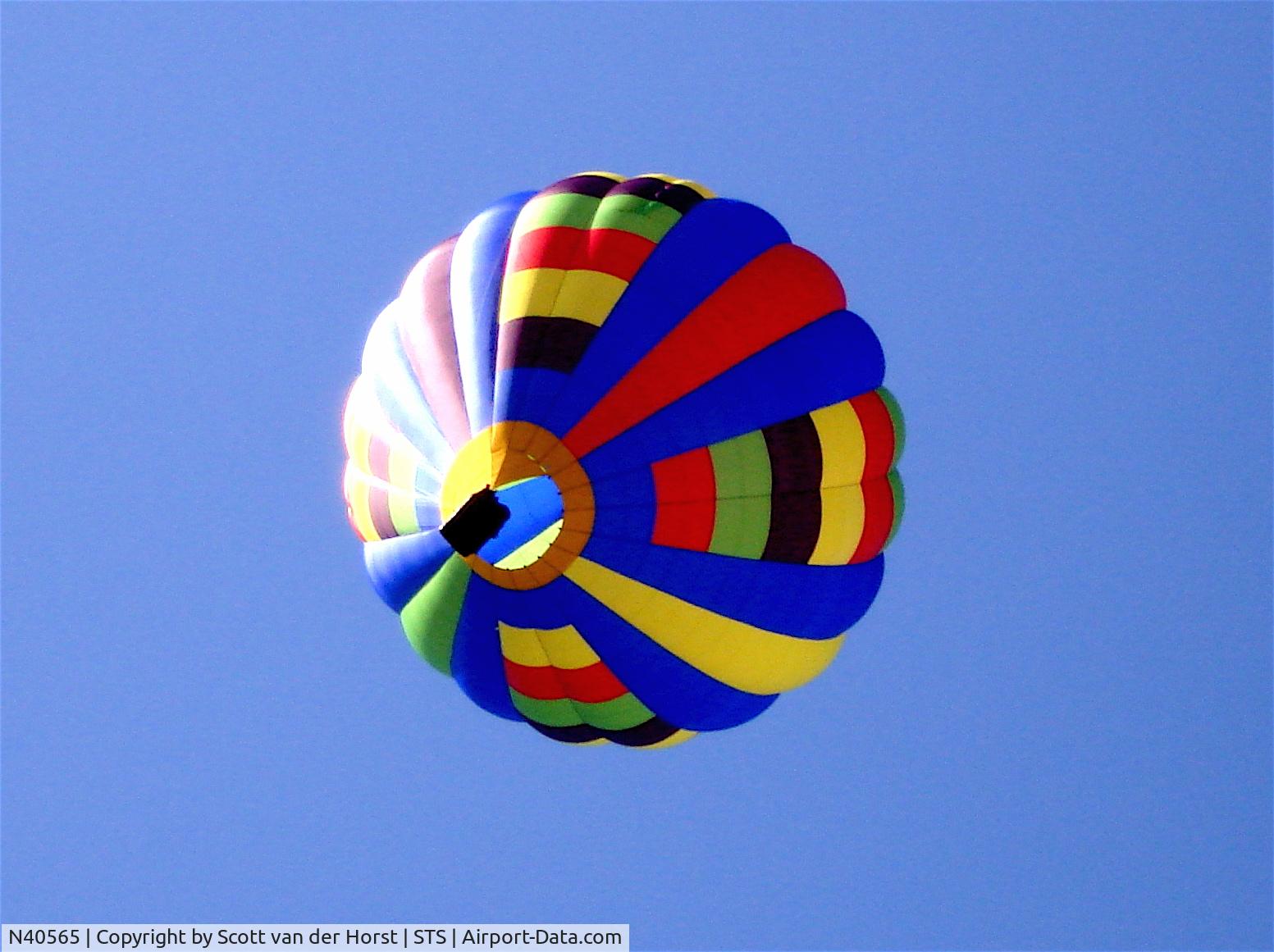 N40565, 2007 Cameron Balloons Us A-210 C/N 6485, Under Venus
