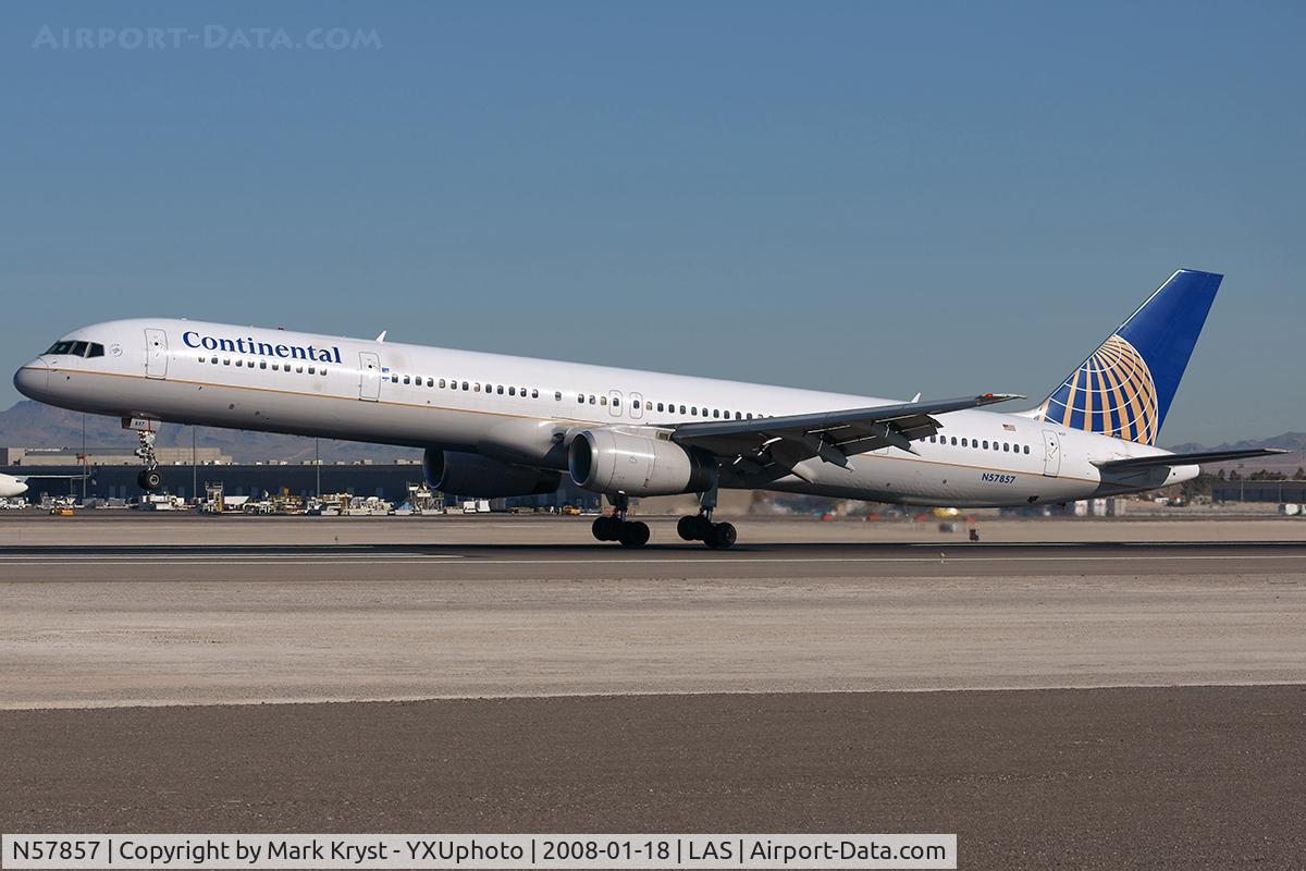 N57857, 2004 Boeing 757-324 C/N 32816, Landing via RWY25L.