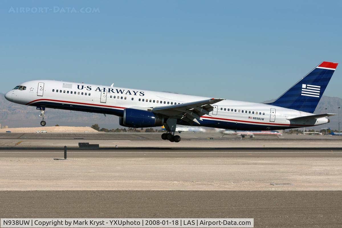 N938UW, 1994 Boeing 757-2B7 C/N 27246, Landing via RWY25L.