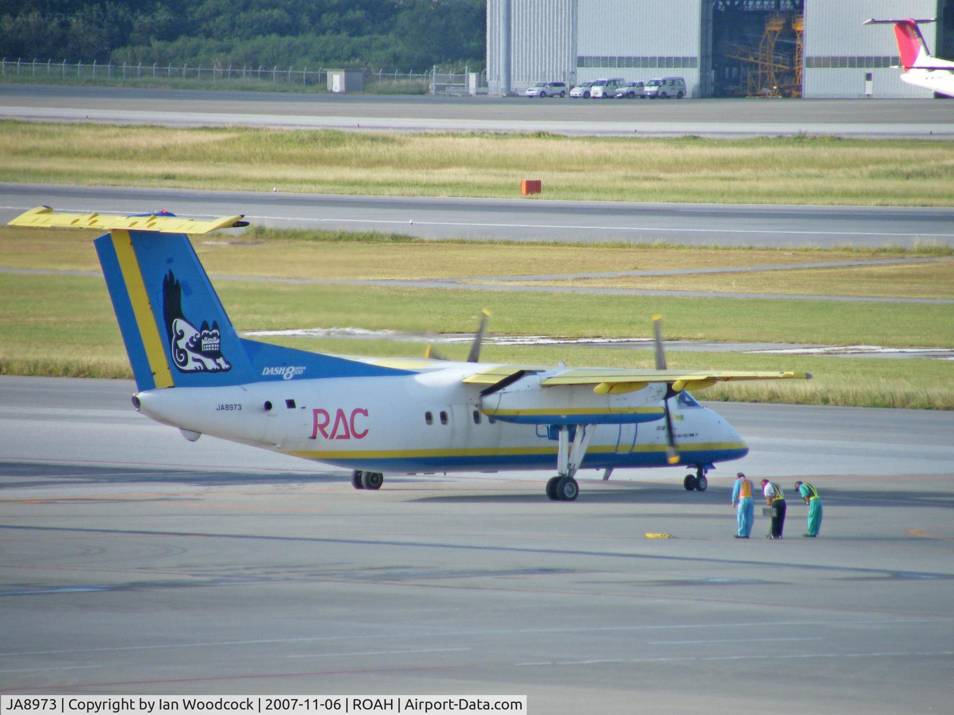 JA8973, 1997 De Havilland Canada DHC-8-103 Dash 8 C/N 501, DHC 8-Q-10/RAC/Naha