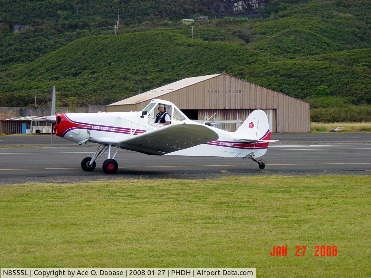 N8555L, 1969 Piper PA-25-260 C/N 25-4976, Pawnee now working as a glider tow plane in Hawaii. Call 808-221-4480 for ride info.