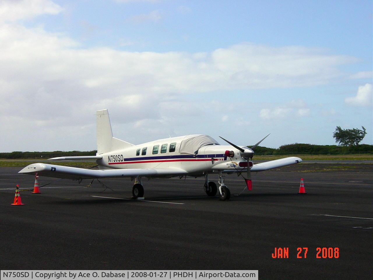 N750SD, 2004 Pacific Aerospace 750XL C/N 111, Recently re-located to Hawaii; still hauling skydivers.  Come jump with us!