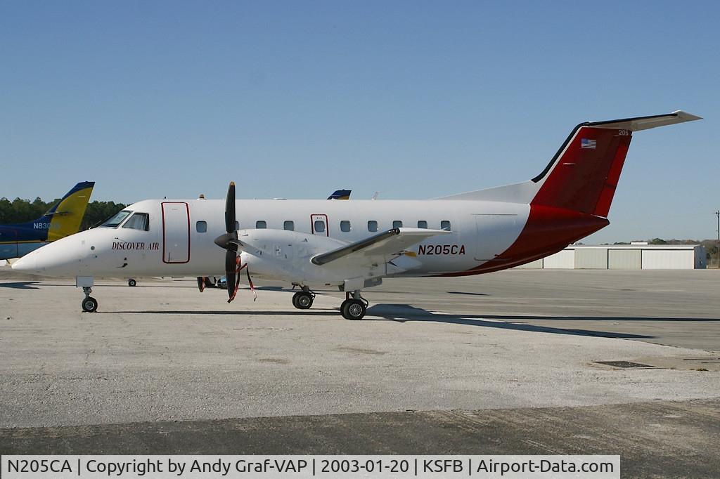 N205CA, 1990 Embraer EMB-120ER Brasilia C/N 120.205, Discover Air EMB 120