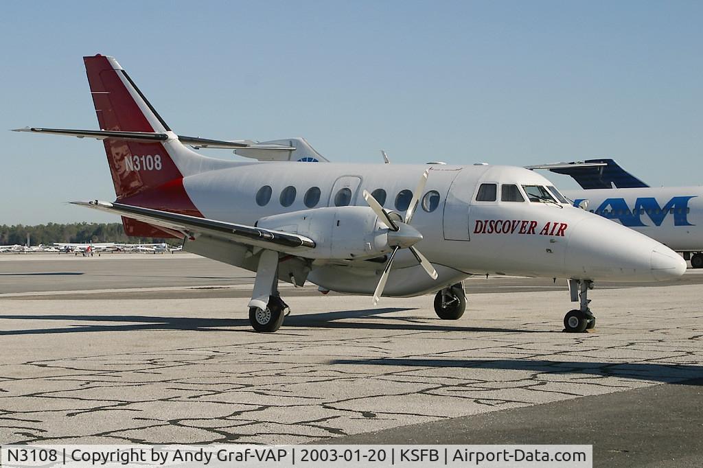 N3108, 1988 British Aerospace BAe Jetstream 3201 C/N 824, Discover Air J32