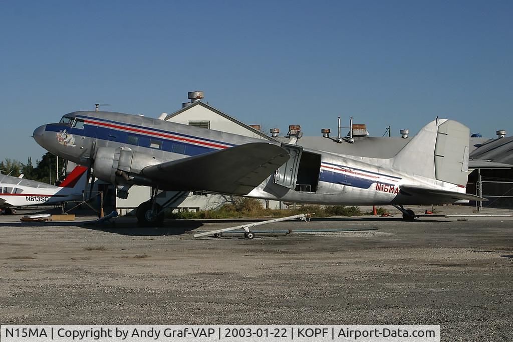 N15MA, 1943 Douglas DC3C-S1C3G (C-47A) C/N 19286, DC 3