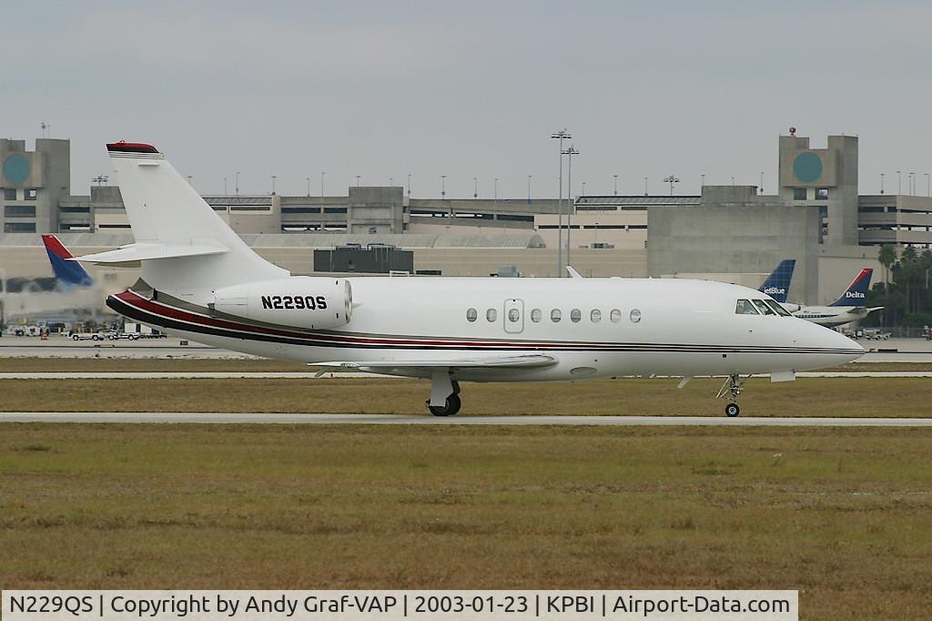 N229QS, 2001 Dassault Falcon 2000 C/N 129, Falcon 2000