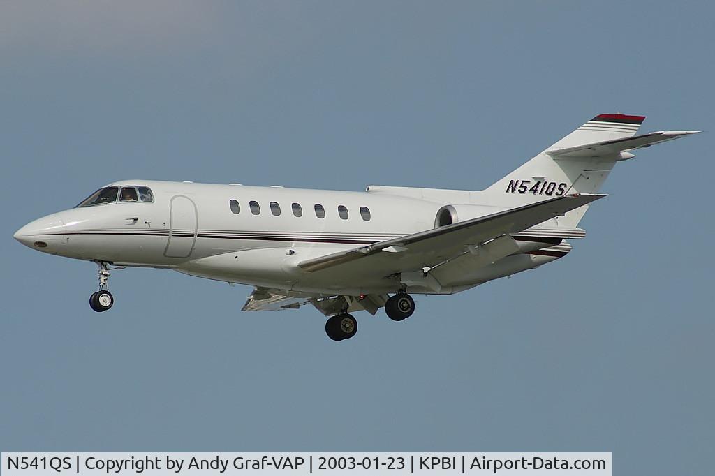 N541QS, 1993 British Aerospace BAe.125 Hawker 1000A C/N 259041, Bae125