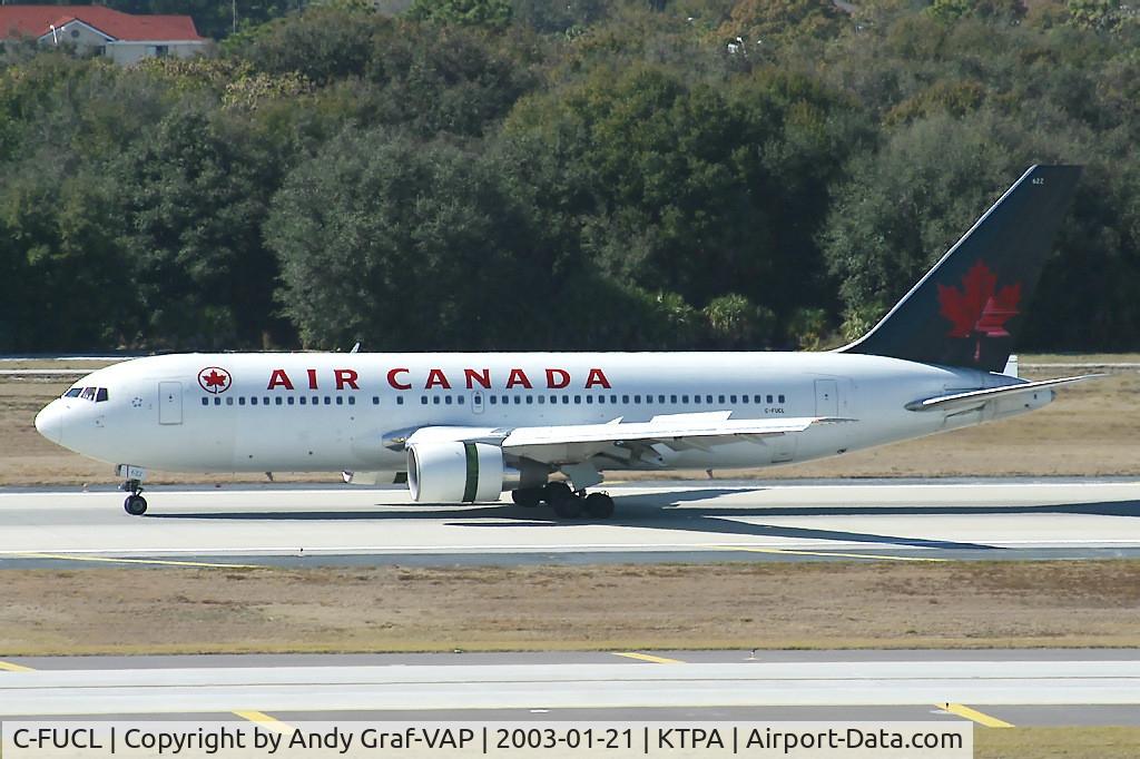 C-FUCL, 1983 Boeing 767-209 C/N 22682, Air Canada 767-200