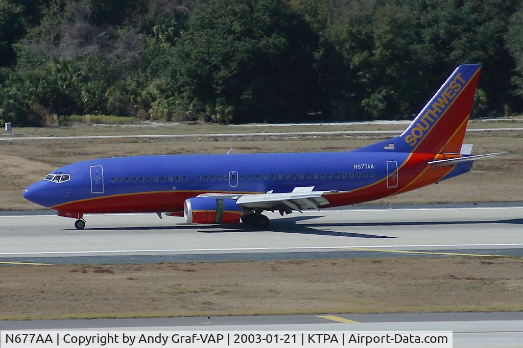 N677AA, 1985 Boeing 737-3A4 C/N 23289, Southwest 737-300