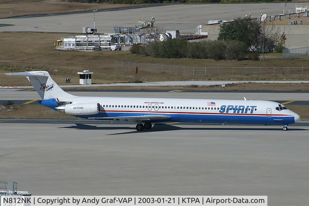 N812NK, 1983 McDonnell Douglas MD-82 (DC-9-82) C/N 48021, Spirit MD80