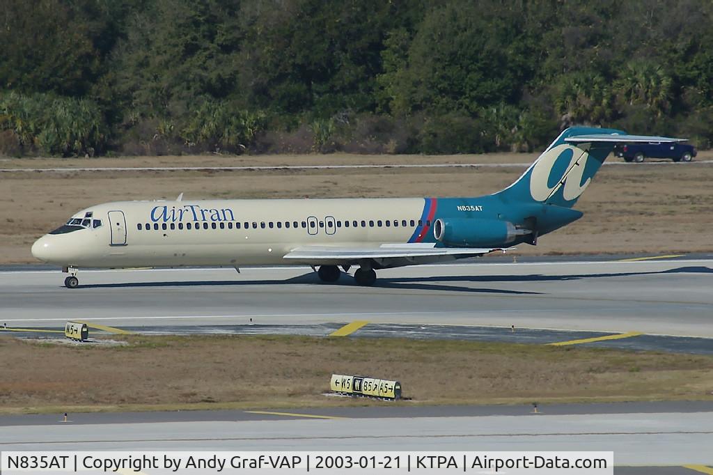 N835AT, 1971 Douglas DC-9-32 C/N 47534, Air Tran DC 9-32