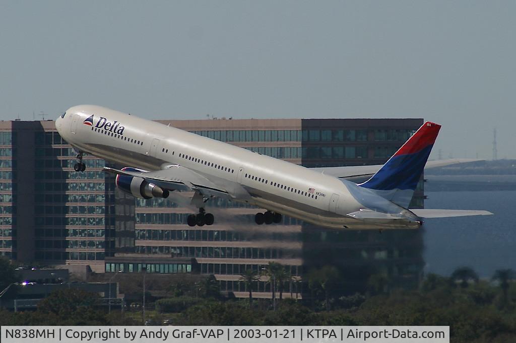 N838MH, 2000 Boeing 767-432/ER C/N 29711, Delta Airlines 767-400