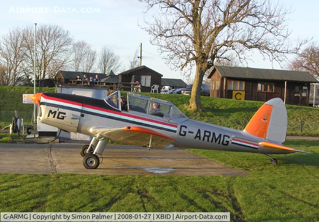 G-ARMG, 1952 De Havilland DHC-1 Chipmunk T.10 C/N C1/0575, Chipmunk based at Bickmarsh / Bidford airfield