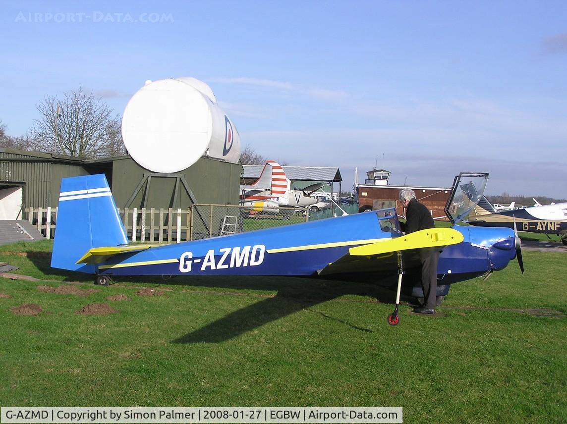 G-AZMD, 1972 Slingsby T-61C Falke C/N 1758, Slingsby-built Falke based at Wellesbourne