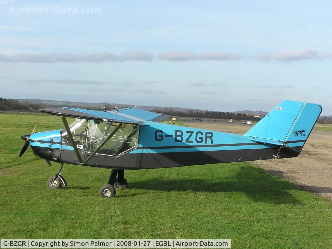 G-BZGR, 2000 Rans S-6ES Coyote II C/N PFA 204-13595, Coyote parked at Long Marston