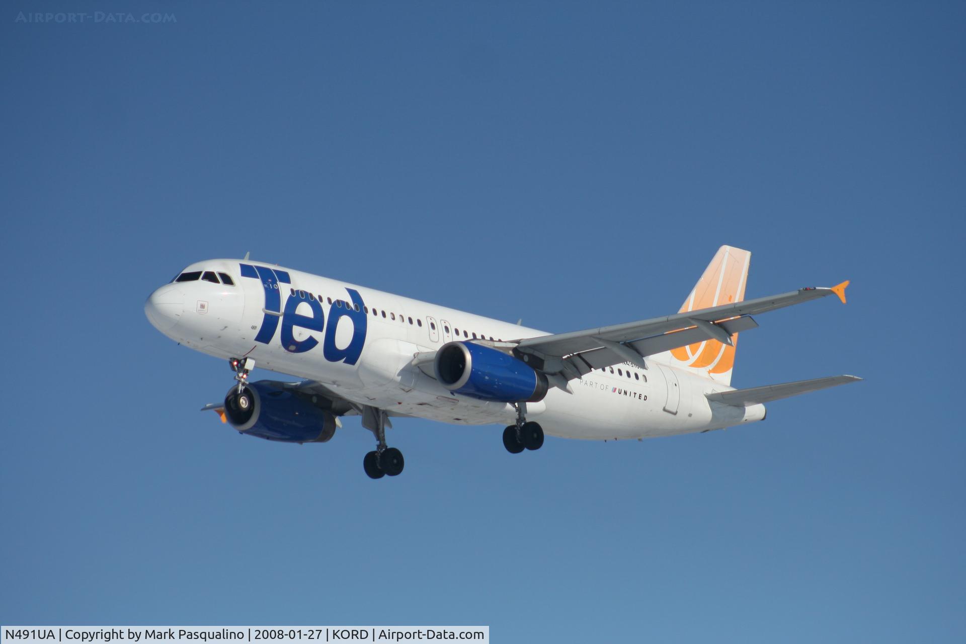 N491UA, 2002 Airbus A320-232 C/N 1741, Airbus A320
